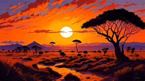 ArtStation - Africa desert | Artworks