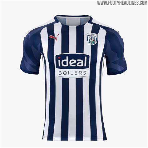 West Bromwich Albion 19-20 Home Kit Released - Footy Headlines