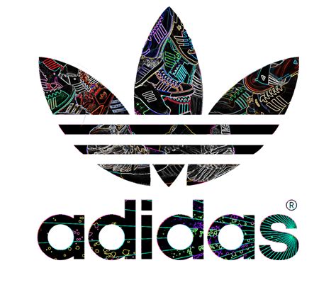 Adidas shoes inside the logo by Kil3y on DeviantArt