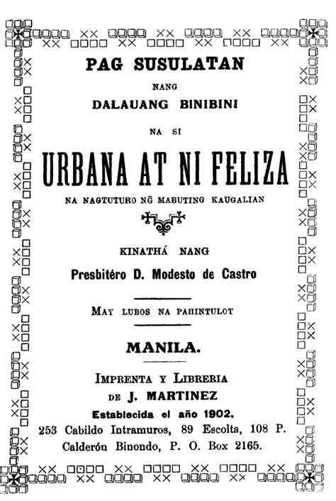 The Project Gutenberg eBook of PAG SUSULATAN NANG DALAUANG BINIBINI NA ...