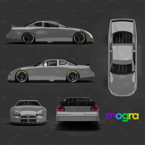 NASCAR Gen 4 Dodge Charger Premium Livery Template - Motorsport Graphics