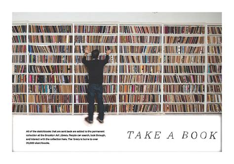 Brooklyn Art Library book on Behance