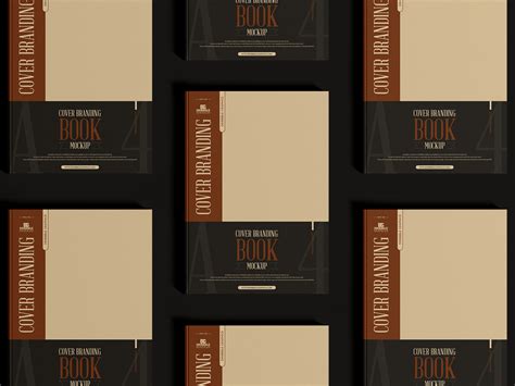 Free A4 Cover Branding Book Mockup — Free Mockup World