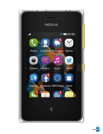 Nokia Asha 500 specs - PhoneArena