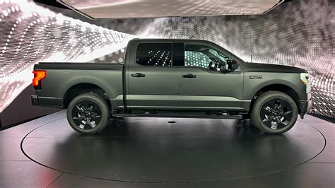 Ford's F-150 Lightning Platinum Black edition is a hot choice | Popular ...