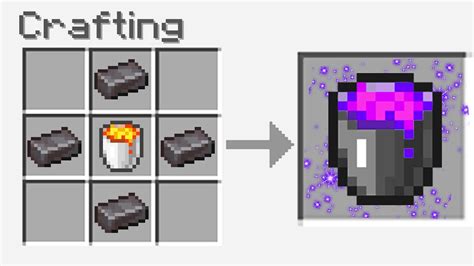 Netherite Crafting That BREAKS Minecraft... - YouTube