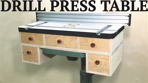 Best Drill Press Table - YouTube