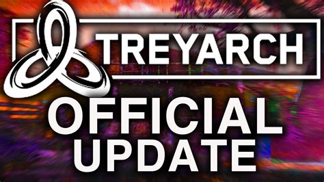 TREYARCH FINALLY DROPS AN UPDATE... - YouTube