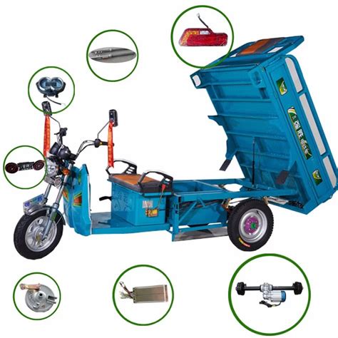 Cargo Electric Tricycle Battery Operated Loader | Qiangsheng Electric Tricycle Factory, E ...