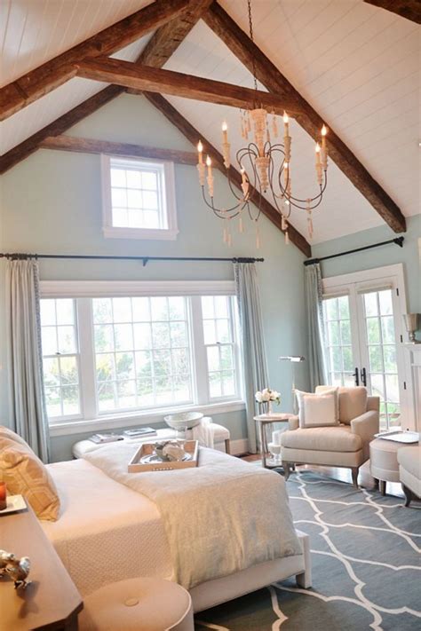 Vaulted Ceiling Master Bedroom - 53 Wedding Ideas You have Never Seen Before