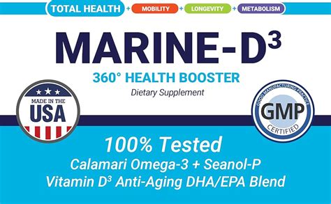 Marine Essentials | Marine-D3 | Anti-Aging | Omega-3 | 2 Bottles (120 Capsules) | eBay