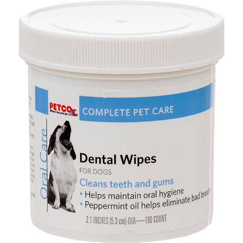 Petco Dental Wipes for Dogs | Petco, Puppy supplies, Dog cleaning