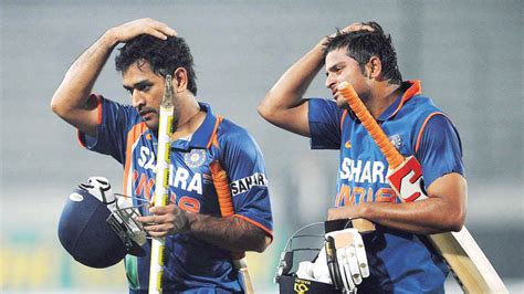 M.S. Dhoni, Raina announce retirement - Star of Mysore