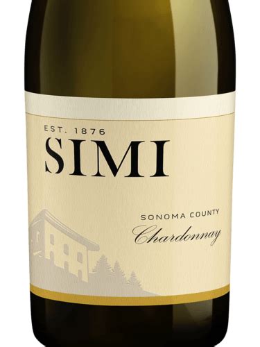 2021 SIMI Sonoma County Chardonnay | Vivino