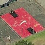 Nike Basketball Court in San Jose, CA (Google Maps)