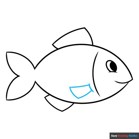 How to Draw an Easy Fish - Really Easy Drawing Tutorial