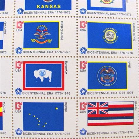 Bicentennial Stamps 1776 1976 - Etsy