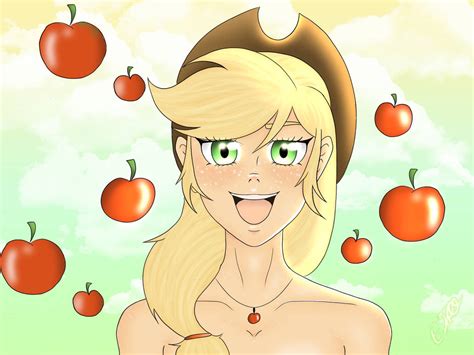 applejack fanart :3 by HIDExchan on DeviantArt