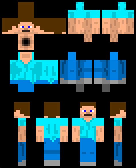 Steve Minecraft Skin Pixel Art Maker Pixel Art Minecraft Skin – NBKomputer