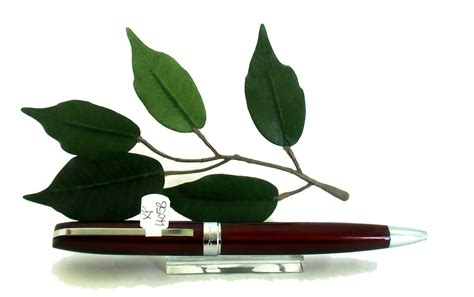 X-Pen Legend Ballpoint Pen in Dark Burgundy with Chrome Detail 405B ...