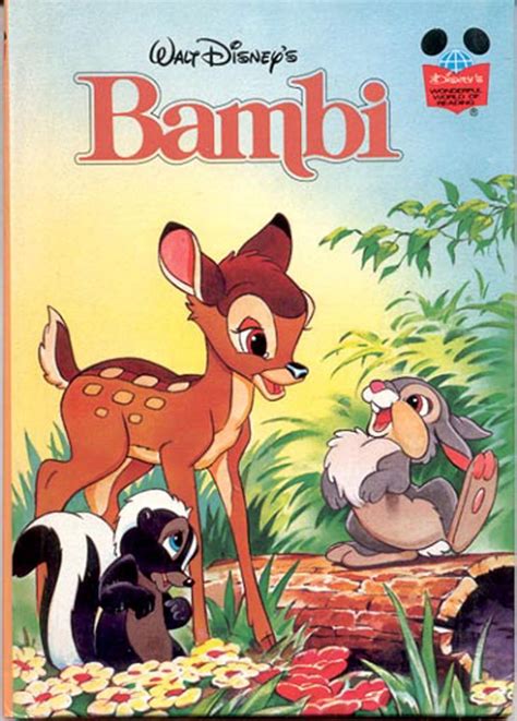 Walt Disney's Bambi- Grolier Book Club Edition- hb