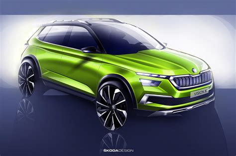 Skoda Vision X small SUV concept previews 2019 production model | Autocar