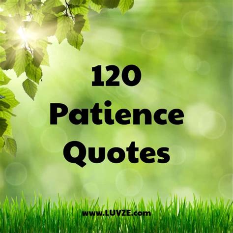 120 inspirational patience quotes and sayings – Artofit