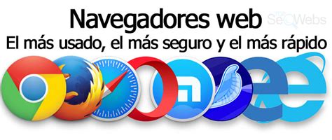 Navegadores web más usados de internet. Mejores, rápidos y segurosTop ...