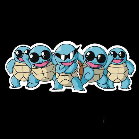 Squirtle Squad Leader Wallpaper