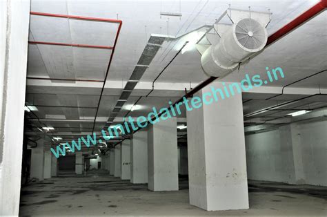 United Airtech Stainless Steel Car Park Basement Ventilation System at ...