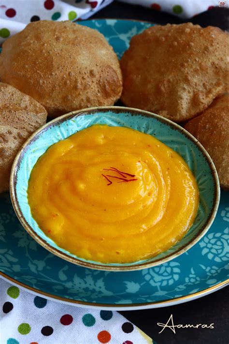 Aamras Recipe | How to make Aamras - Sharmis Passions