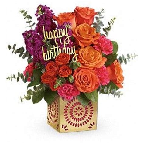 Birthday Sparkle Bouquet Custom Flower Designs & Delivery Service in ...