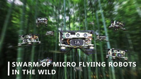 Swarm of Micro Flying Robots in the Wild [All] - YouTube