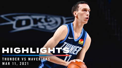 Highlights | Thunder vs Mavericks - YouTube