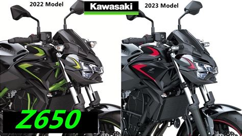 2023 Kawasaki Z650 |New Colors |TM - YouTube