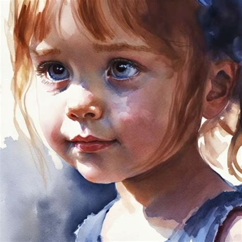 Pin by Colleen Blackford on Child portrait painting in 2023 | Watercolor portrait tutorial ...