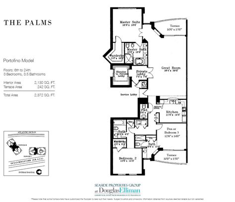 The Palms Floor Plans, Luxury Oceanfront Condos in Fort Lauderdale