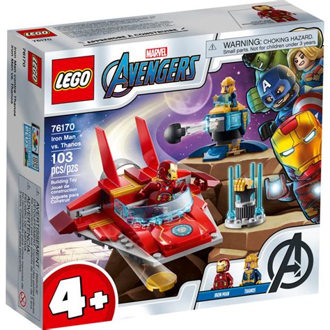 LEGO Iron Man vs. Thanos Set 76170 Packaging | Brick Owl - LEGO Marketplace