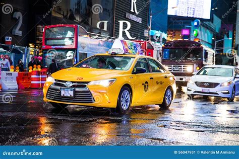 New york taxi editorial photo. Image of public, york - 56047931