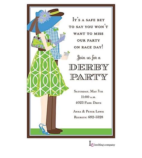 1000+ images about Kentucky Derby Party Invitations on Pinterest