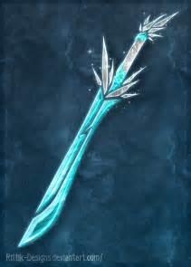 Elemental swords - Ice (CLOSED) by Rittik-Designs on DeviantArt