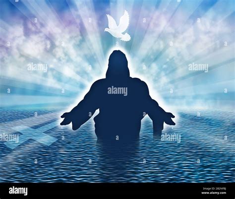 Baptism of christ icon hi-res stock photography and images - Alamy