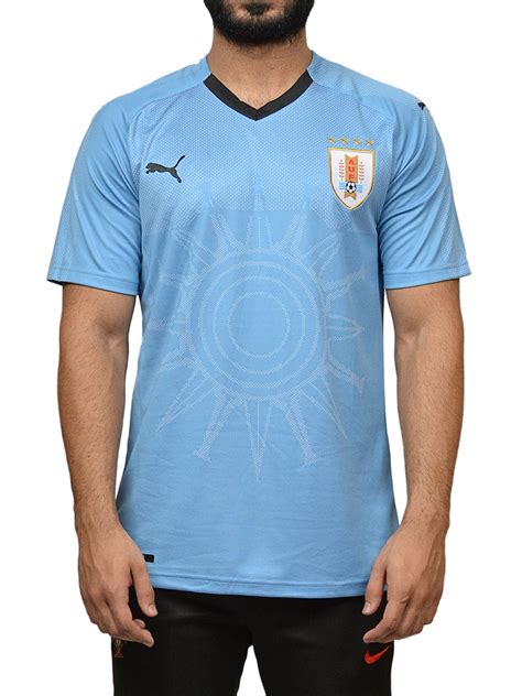 Uruguay National Team - Half Sleeves - Home Jersey – Fasilite Athleisure