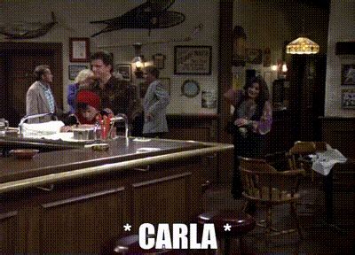 YARN | * Carla * | Cheers (1982) - S10E03 Madame LaCarla | Video clips ...