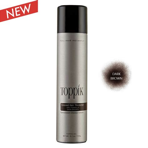 Toppik Colored Hair Thickener DARK BROWN [New Stock 2024] - Toppik Malaysia