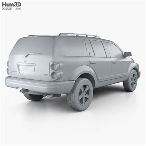 Dodge Durango SLT 2009 3D model - Vehicles on Hum3D