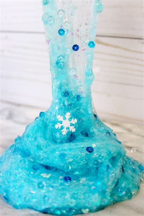 Elsa-Themed Frozen Slime for Winter Sensory Play