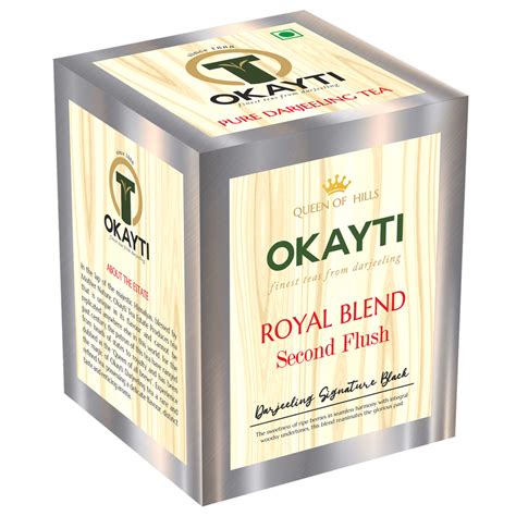 Okayti Organic Royal Blend Second Flush Black tea - Darjeeling Tea Leaves at Rs 2420/pack in ...