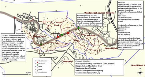 Kibera Schools Demolished Along Railway Line