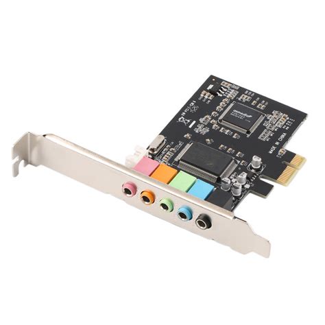 PCI Express x1 PCI-E 5.1ch CMI8738 Chipset Audio Digital Sound Card NEW ...